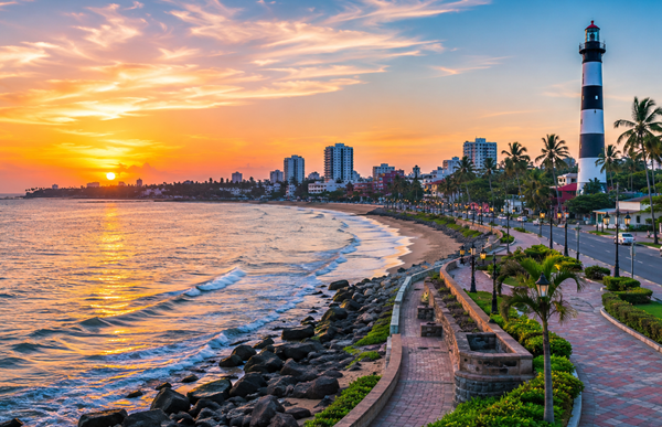 Kozhikode Beach sunset representing Resume Writing Services Kozhikode by Bright Future Resume writing