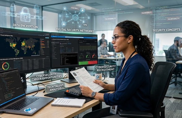 Cybersecurity resume examples showing cybersecurity skills and keywords for job applications