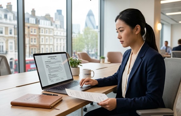 Resume Writer for UK Jobs helping with professional CV writing and international career applications