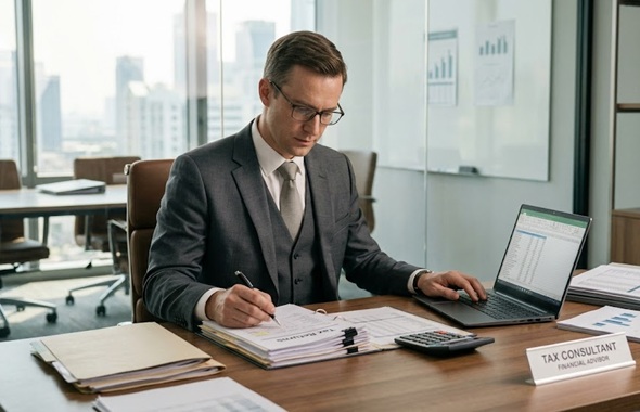 Tax Consultant Resume highlighting tax skills and professional experience