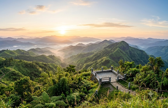 Reiek Tlang green hills near Aizawl, Mizoram, for Resume Writing Services Aizawl.