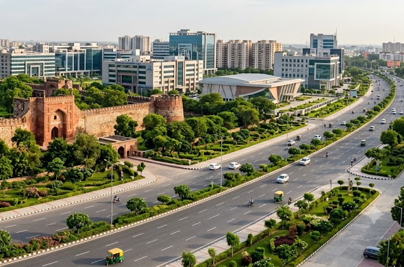 Modern Hisar cityscape representing Resume Writing Services Hisar and professional career opportunities